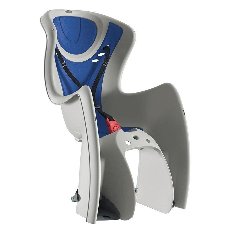 Okay Baby Shield Rear Child Seat with Bracket Silver/Blue
