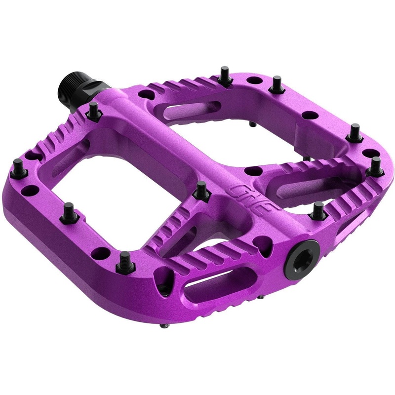 OneUp Components Composite Flat Pedals Purple