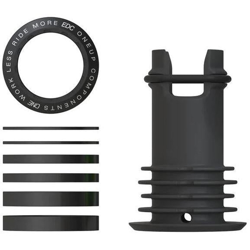 OneUp Components EDC Threaded Top Cap Black