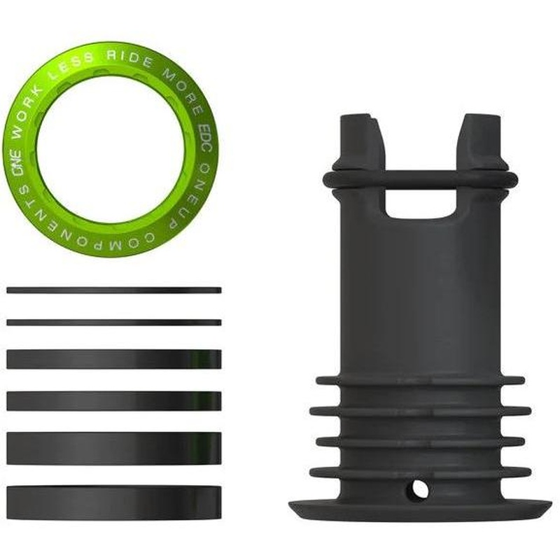 OneUp Components EDC Threaded Top Cap Green