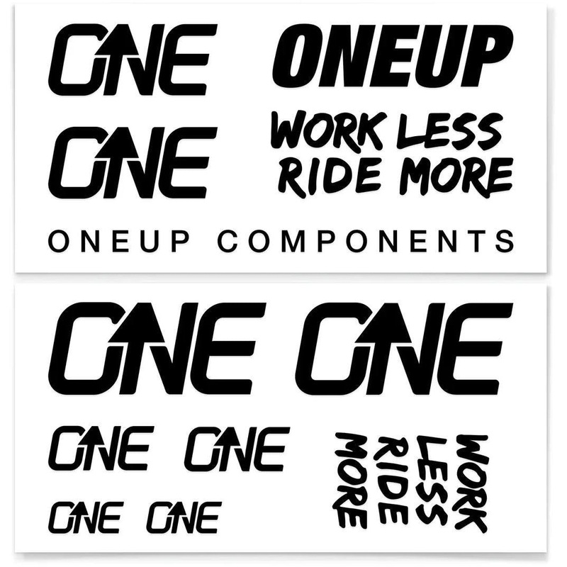OneUp Components Handlebar Decal Kit Black