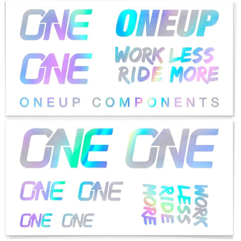 OneUp Components Handlebar Decal Kit Oil Slick