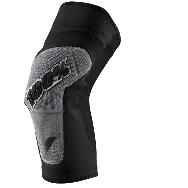 100% Ridecamp Youth Knee Guards Black LG/XL
