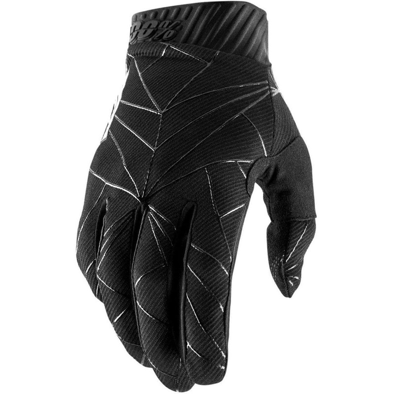 100% Ridefit Gloves Black