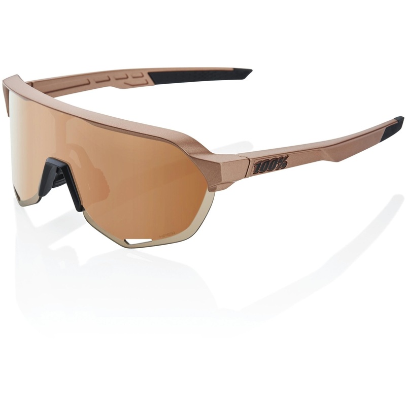 100% S2 Sunglasses Matte Copper Chromium - HiPER Copper Mirror Lens
