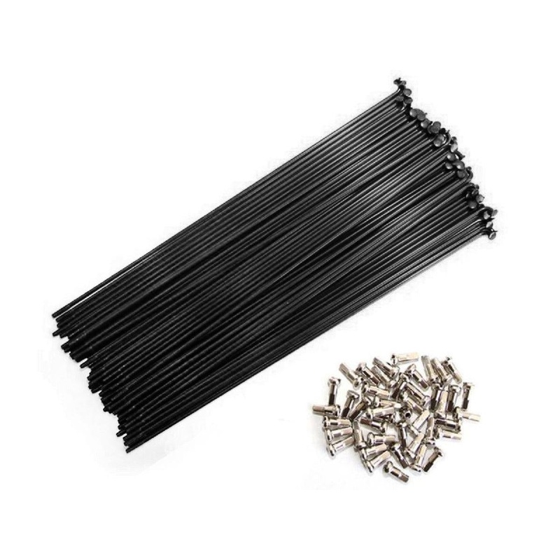 Odyssey HGS Butted Race BMX Spoke Set 184mm Black