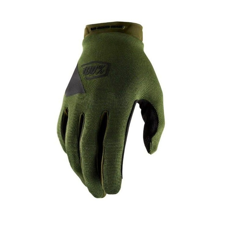 100% Ridecamp MTB Gloves Fatigue Green