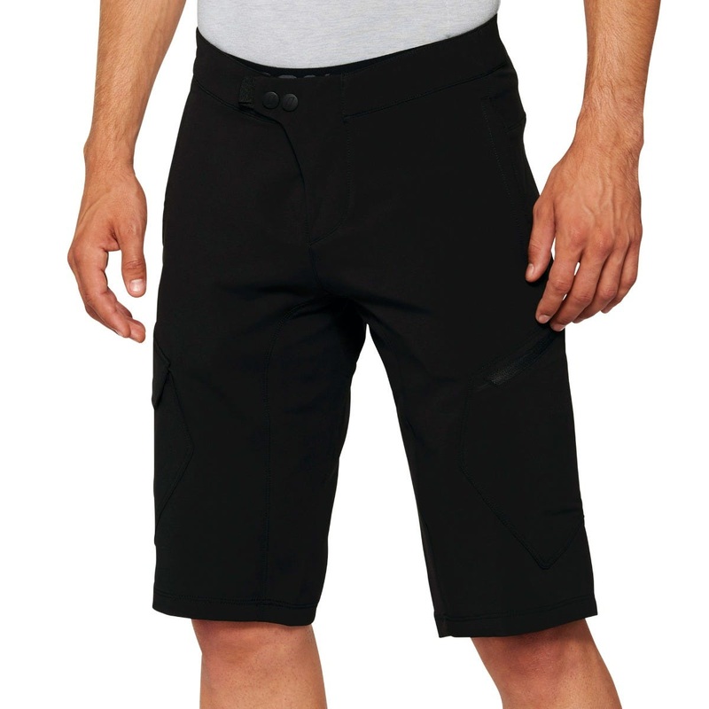 100% Ridecamp MTB Shorts With Liner Black