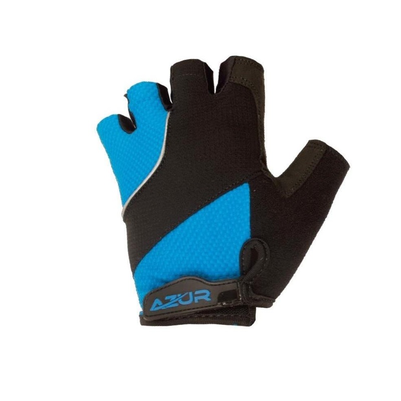 Azur S6 Short Finger Gloves Blue