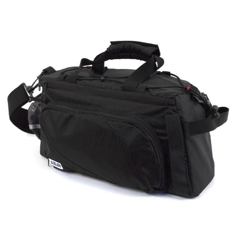 Azur Top Rack Expandable Trunk Bag 11.7L Black