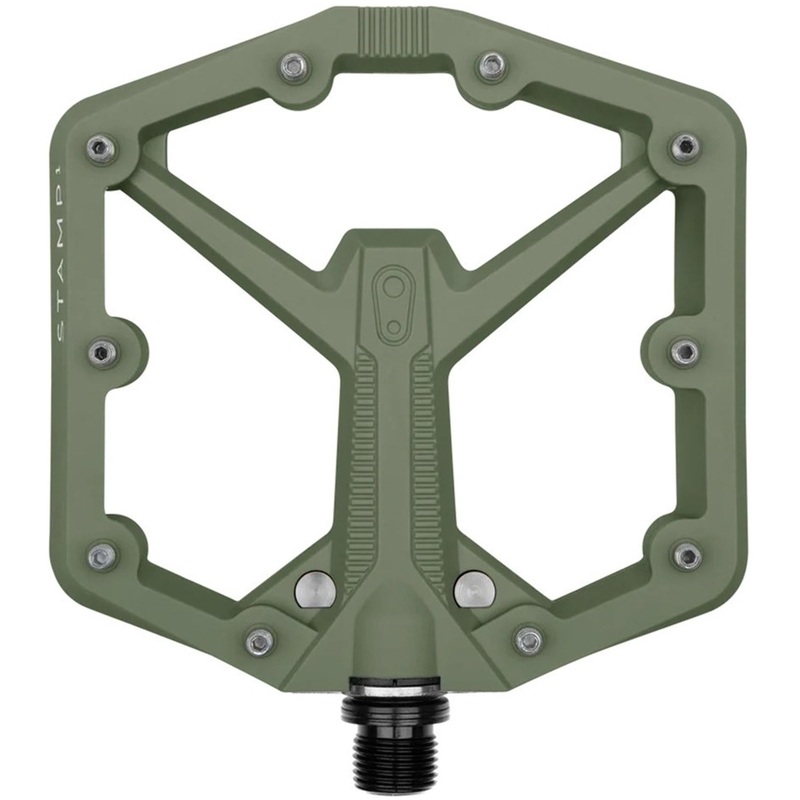 Crankbrothers Stamp 1 Gen 2 Flat MTB Pedals Small Limited Edition Green