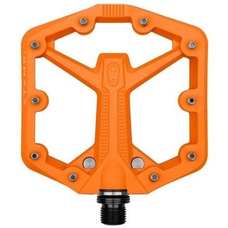 Crankbrothers Stamp 1 Gen 2 Flat MTB Pedals Small Orange
