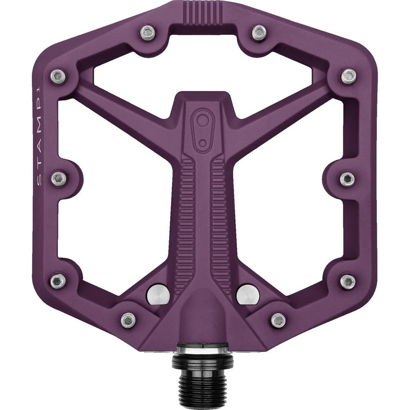 Crankbrothers Stamp 1 Gen 2 Flat MTB Pedals Small Purple