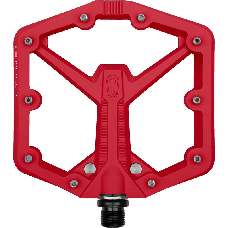 Crankbrothers Stamp 1 Gen 2 Flat Pedal Large Red