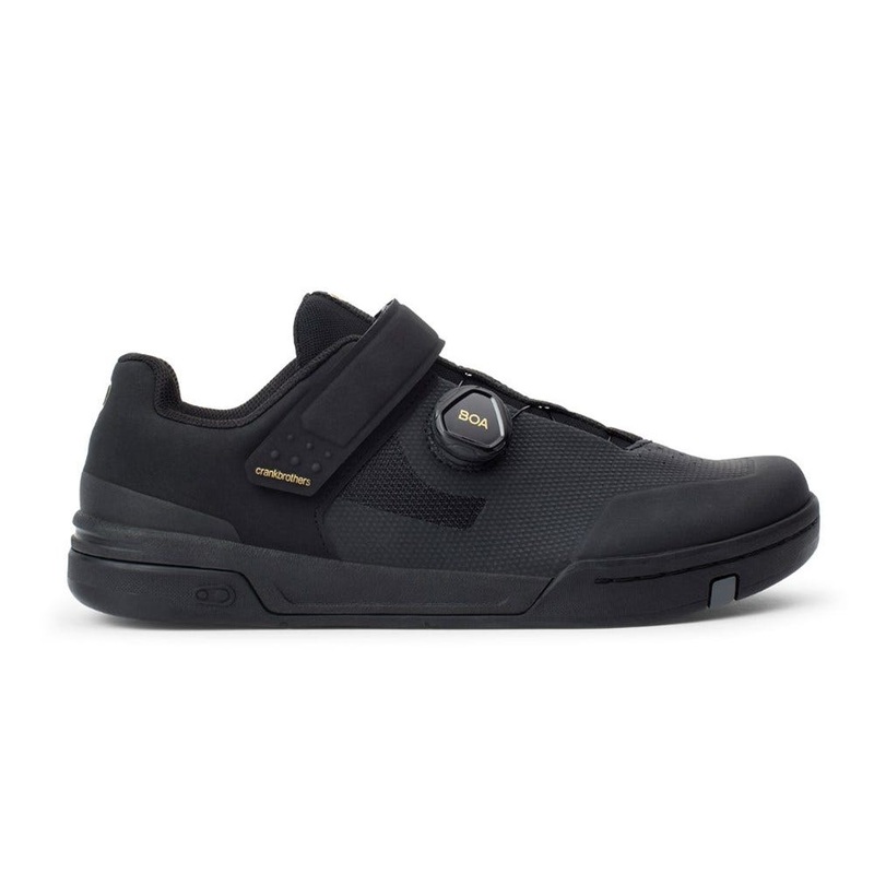 Crankbrothers Stamp Boa Flat Pedal Shoes Black/Gold