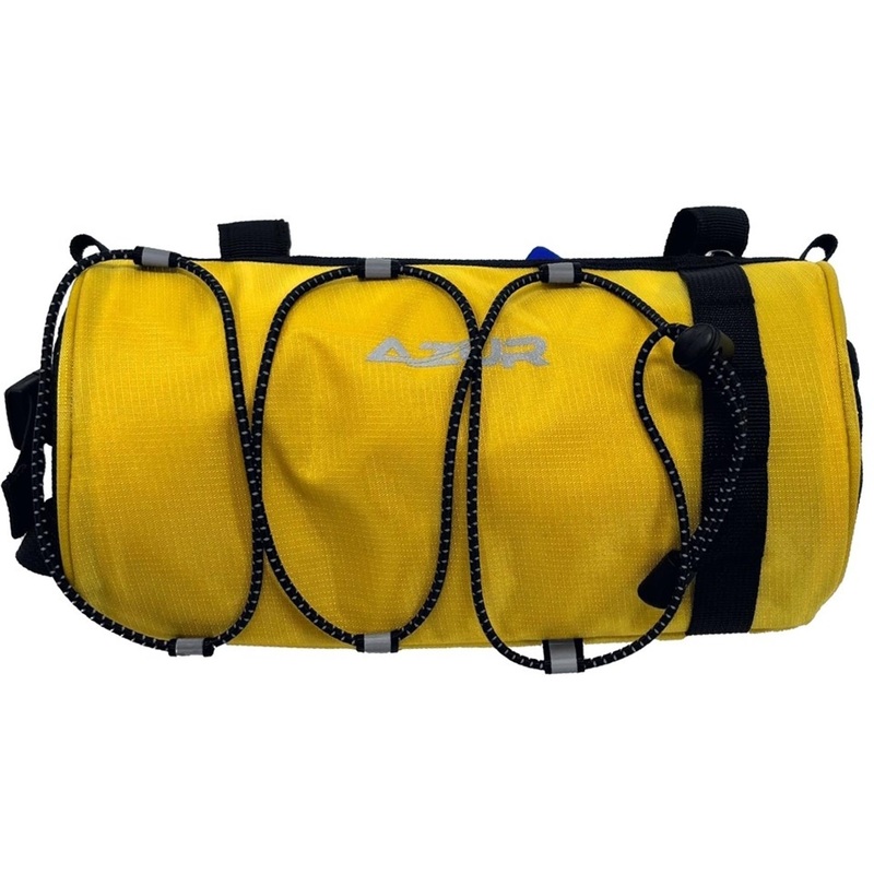 Azur Handlebar Roll Bag 2.3L Yellow