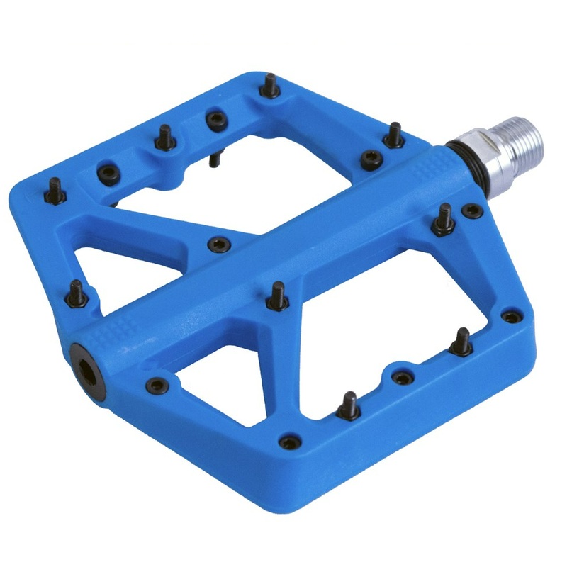 Azur Husky Flat Pedals Dark Blue