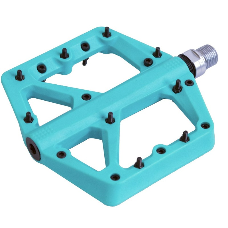 Azur Husky Flat Pedals Light Blue