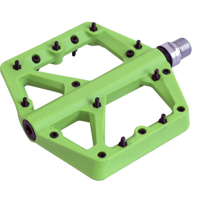 Azur Husky Flat Pedals Lime