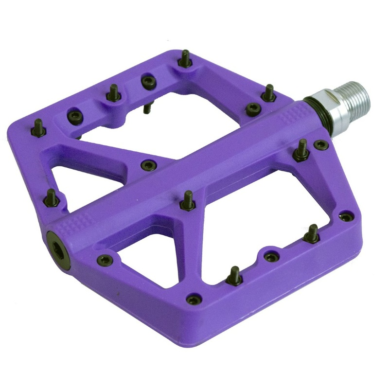 Azur Husky Flat Pedals Purple