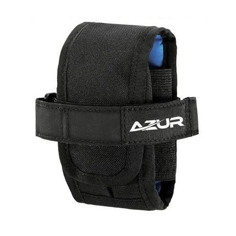 Azur Keep Riding Small Top Tube Bag Black