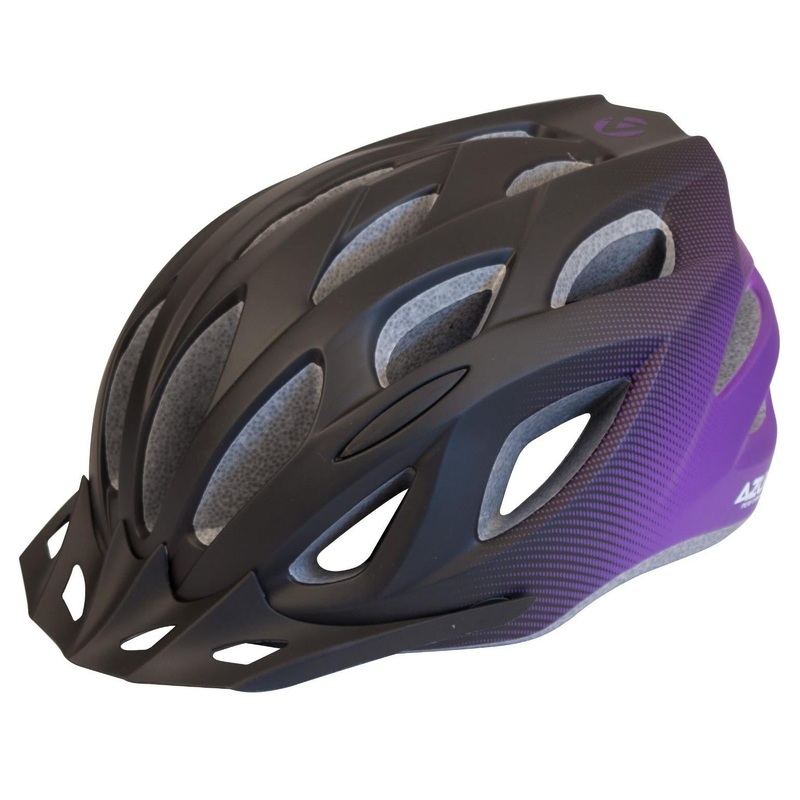 Azur L61 Helmet Purple/Black Fade