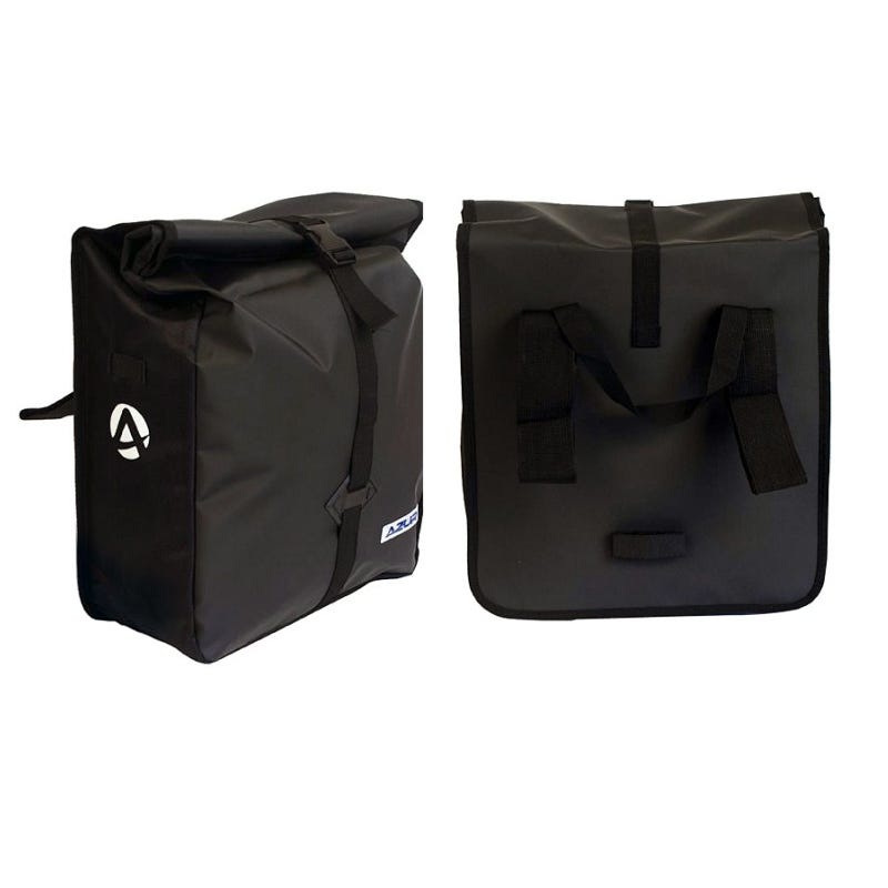 Azur Metro Pannier Bag Pair Black