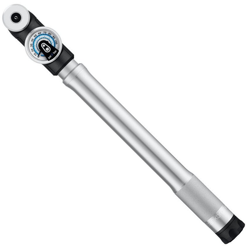 Crank Brothers Sterling Long Gauge Pump Silver