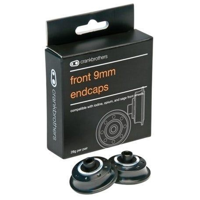 Crankbrothers Front 9mm Standard Endcap Iodine