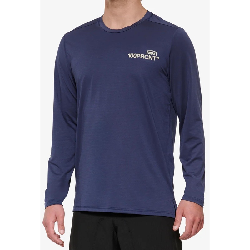 100% Airmatic Long Sleeve Jersey Indigo