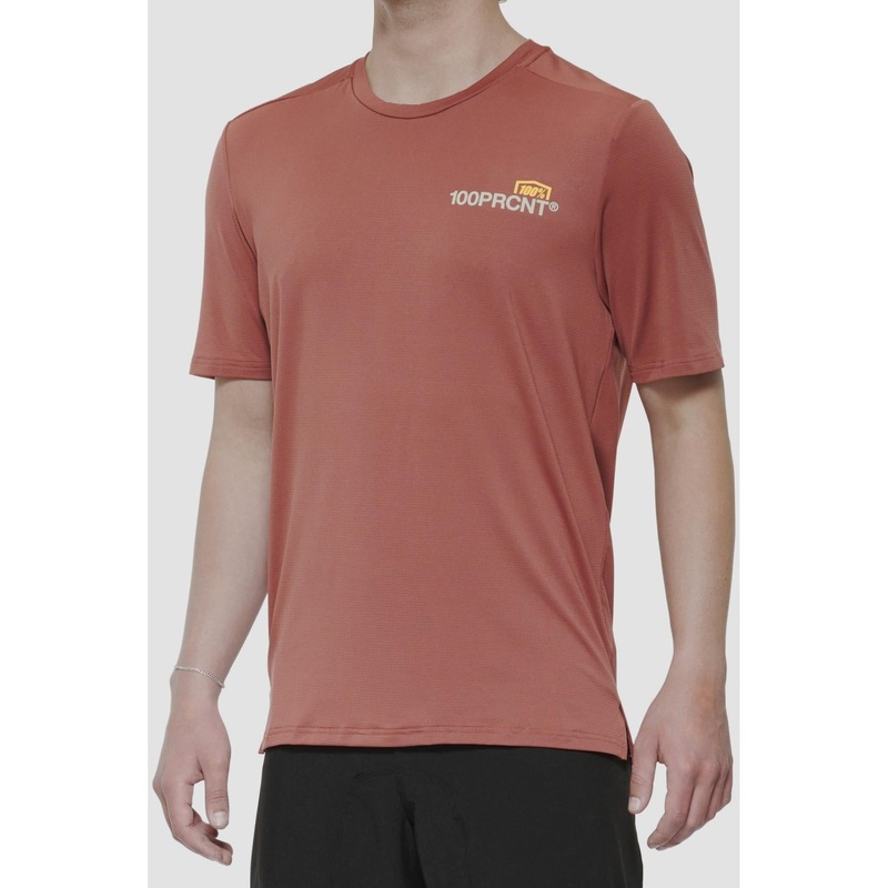 100% Airmatic Short Sleeve Jersey Cardinal Red