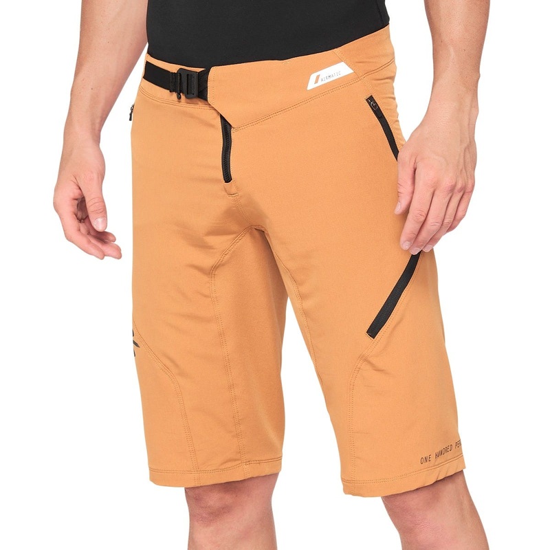100% Airmatic Shorts Caramel
