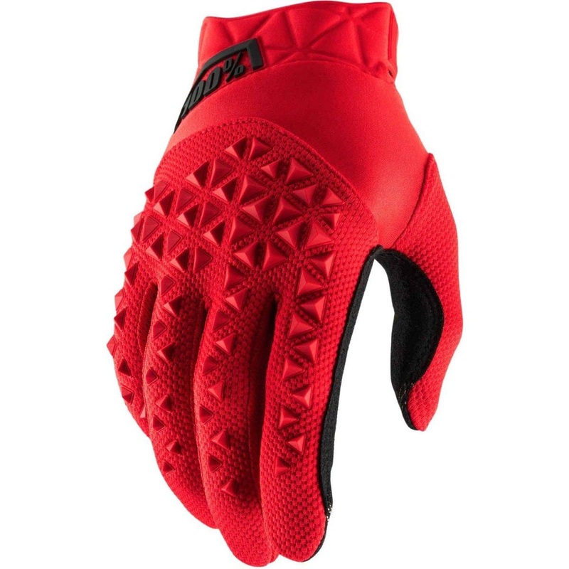 100% Airmatic Youth Gloves Red