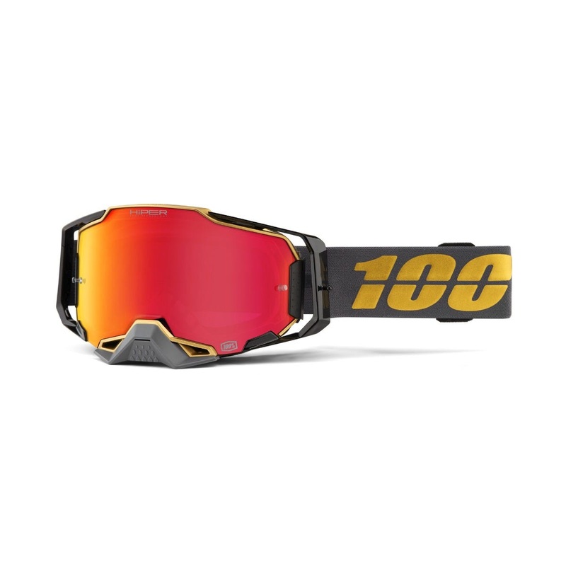 100% Armega Goggles Falcon 5 with Red HiPER Lens