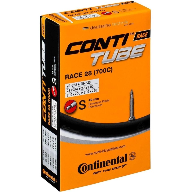Continental Race Presta Valve Tube 700 x 20-25c 42mm