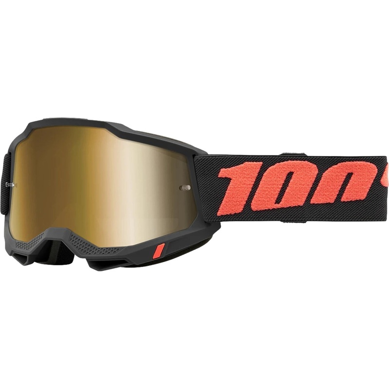 100% Accuri 2 Goggles Borego - True Gold Mirror Lens