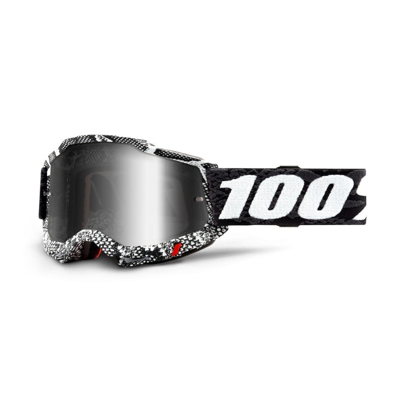 100% Accuri 2 Goggles Cobra Mirror Silver Lens
