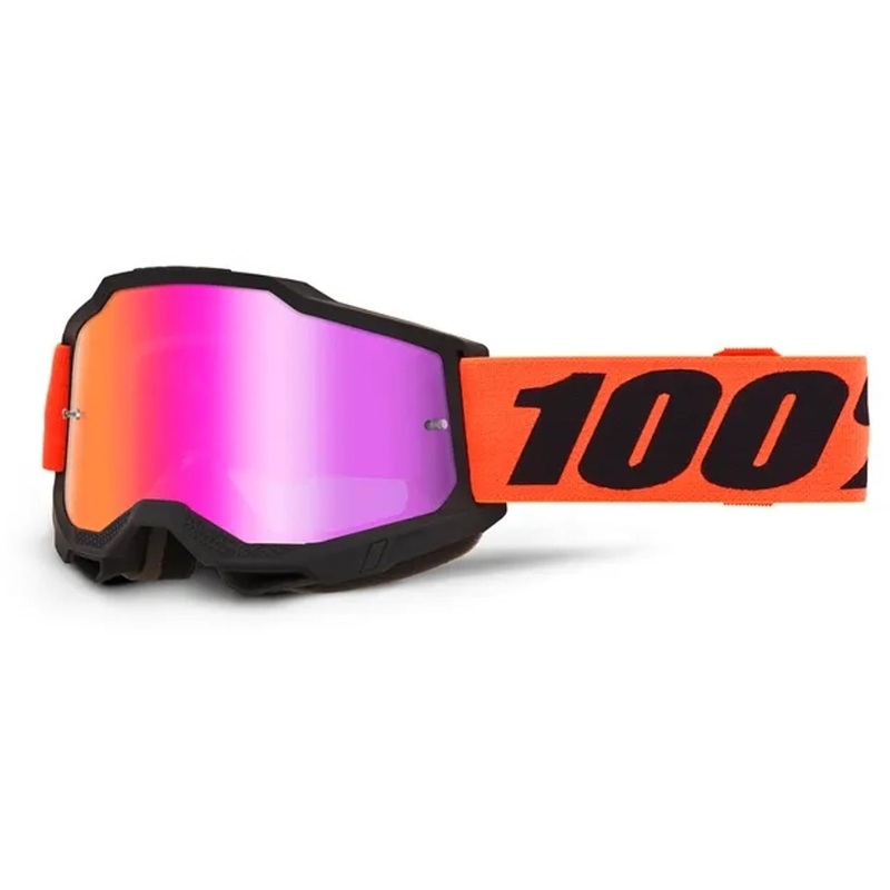 100% Accuri 2 Goggles Ferran - Mirror Dark Red Lens