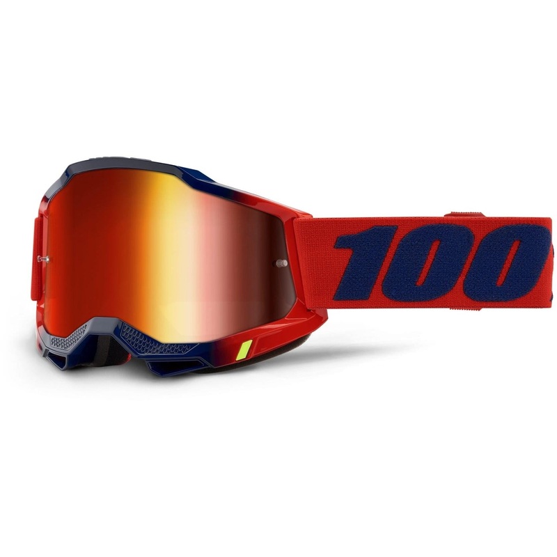 100% ACCURI 2 Goggles Kearny - Red Mirror Lens