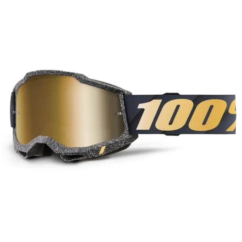 100% Accuri 2 Goggles Risland - Mirror True Gold Lens