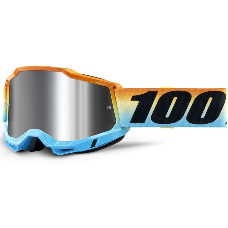 100% Accuri 2 Goggles Sunset - Silver Flash Mirror Lens