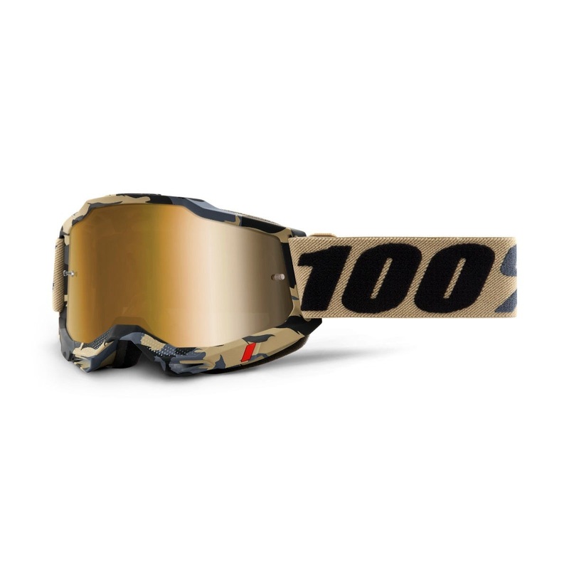 100% Accuri 2 Goggles Tarmac True Gold Lens