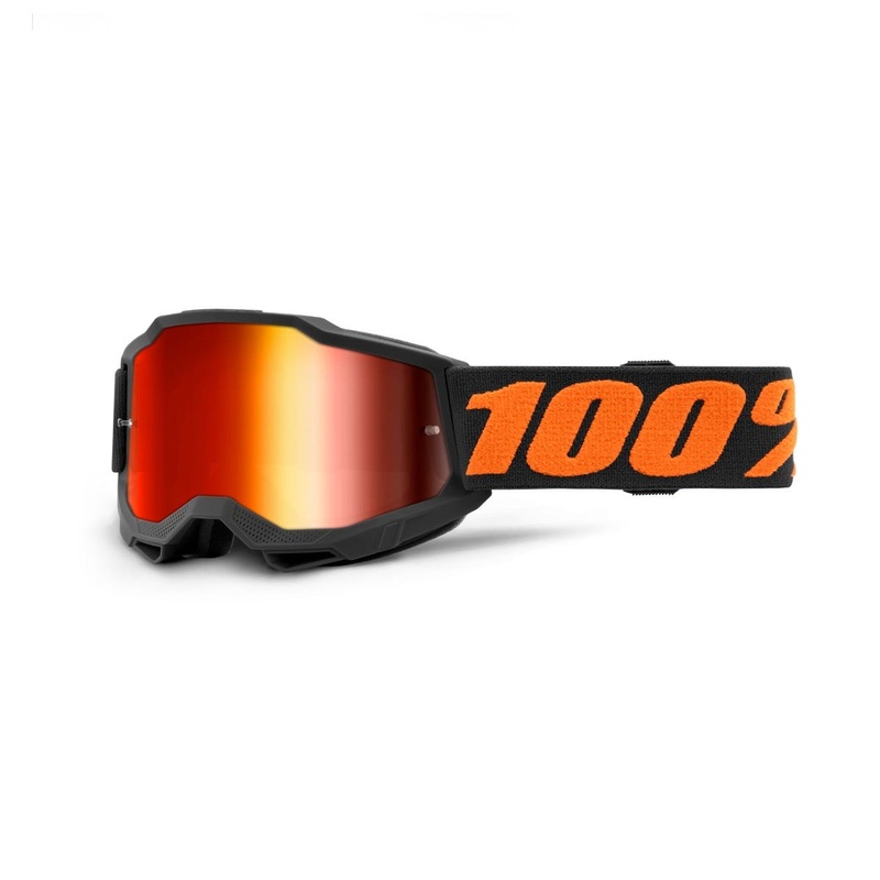100% Accuri 2 Youth Goggles Chicago/Mirror Red Lens