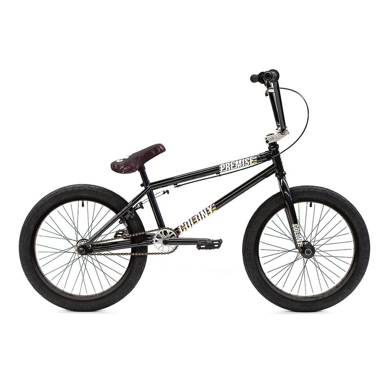 Colony Premise 20 BMX Bike Gloss Black Polished