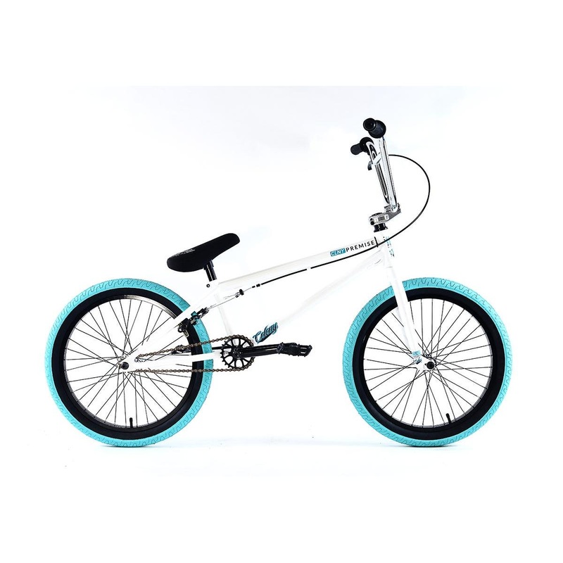 Colony Premise 20" BMX Bike White/Teal (2017)