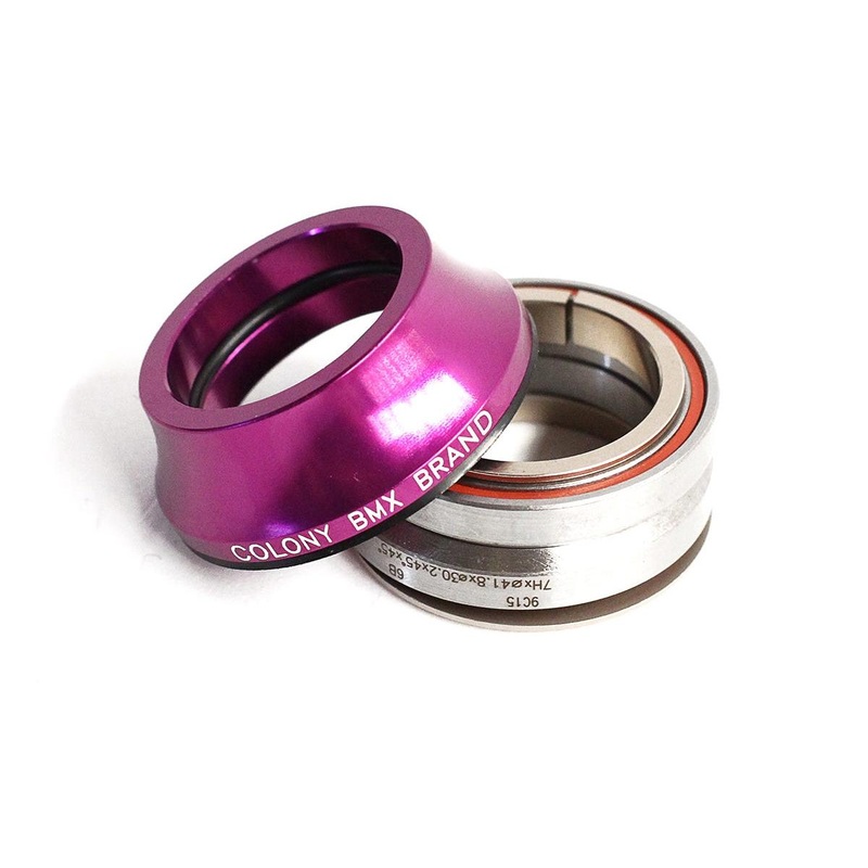 Colony Tall BMX Headset Purple