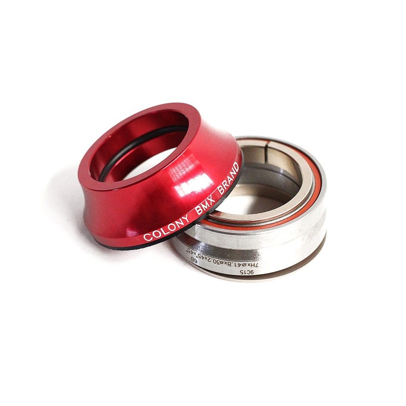 Colony Tall BMX Headset Red