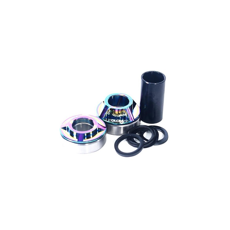 Colony BMX Mid Bottom Bracket 22mm Rainbow