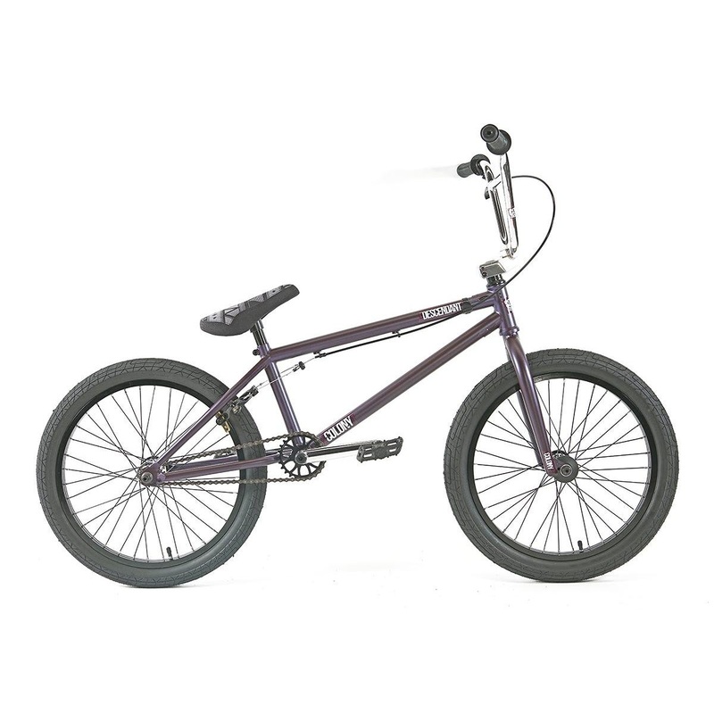 Colony Descendant BMX Bike Midnight Purple Polished (2019)