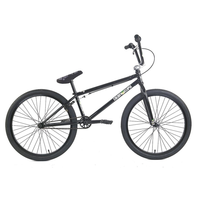 Colony Eclipse 24 Inch BMX Bike Gloss Black Chrome (2019)